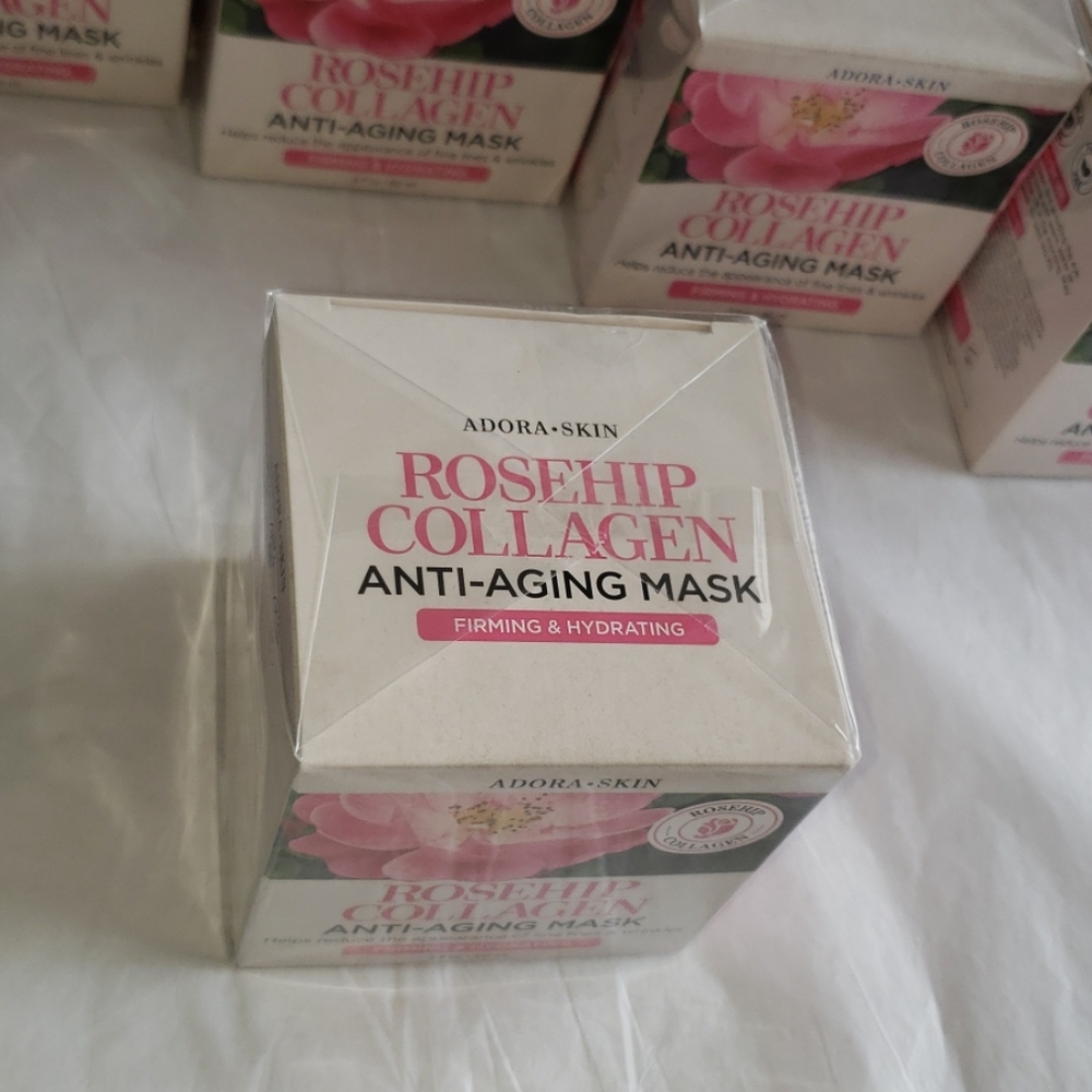 Adora Skin USA Gold Shea Collagen Amino Acids Retinol Anti-Aging MASK OverNight - Picture 6 of 7